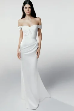 Abito da Sposa Gemma con sopragonna
