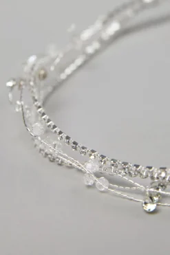 Accessorio capelli cerchietto con strass