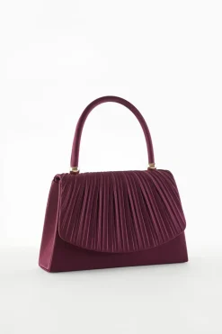 Borsa rigida in raso