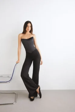 Bustier in raso