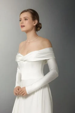 Bustier in raso lucido