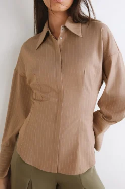 Camicia a righe