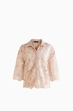 Camicia Crop Macrame