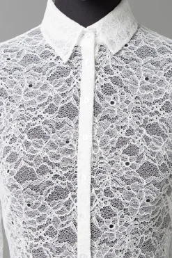 Camicia in pizzo
