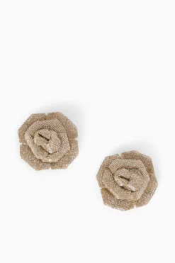 Clip Fiore Con Strass