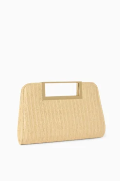 Clutch in Rafia