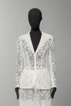 Giacca in pizzo Macramé