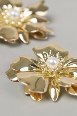 Gioello per scarpe con fiore