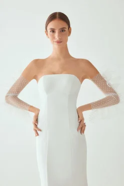Maniche in tulle
