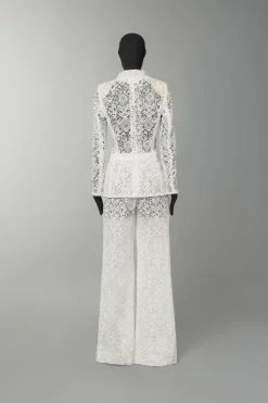 Pantalone in pizzo Macramè