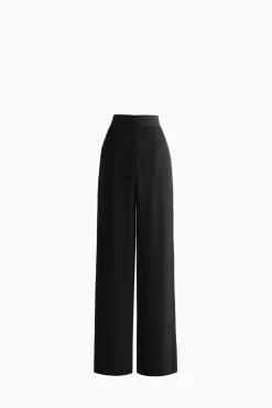 Pantaloni a palazzo con pences