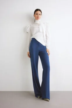 Pantaloni in crepe