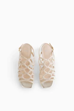 Sandalo in strass