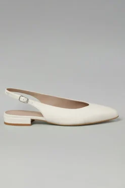 Scarpa Slingback Bassa in pelle
