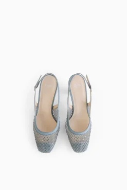 Slingback con strass