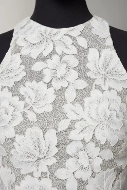 Top in pizzo rebrodé