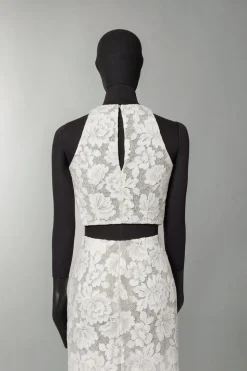 Top in pizzo rebrodé