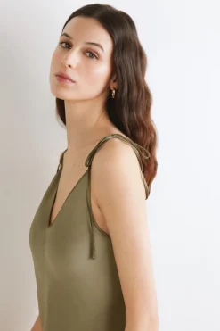Vestito Lungo Felce